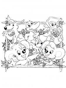 Blinky Bill coloring page 23 - Free printable