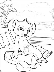 Blinky Bill coloring page 24 - Free printable