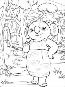 Blinky Bill coloring page 26 - Free printable