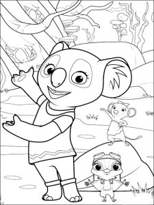 Blinky Bill coloring page 27 - Free printable