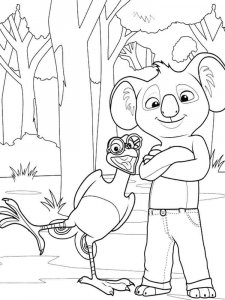 Blinky Bill coloring page 29 - Free printable
