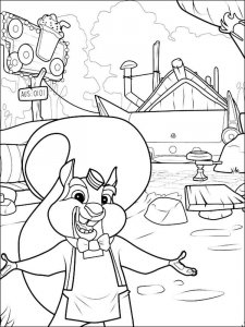 Blinky Bill coloring page 6 - Free printable