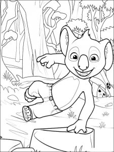 Blinky Bill coloring page 7 - Free printable