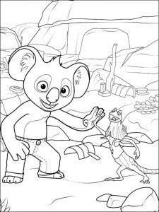 Blinky Bill coloring page 8 - Free printable