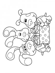 Blue's Clues coloring page 1 - Free printable