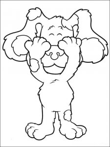 Blue's Clues coloring page 3 - Free printable