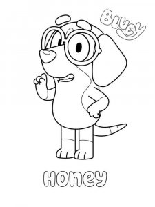 Bluey coloring page 23 - Free printable