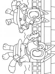 Bluey coloring page 26 - Free printable
