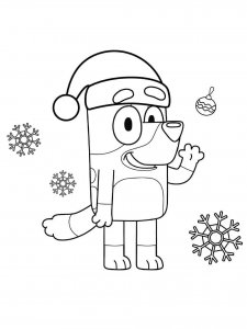 Bluey coloring page 36 - Free printable