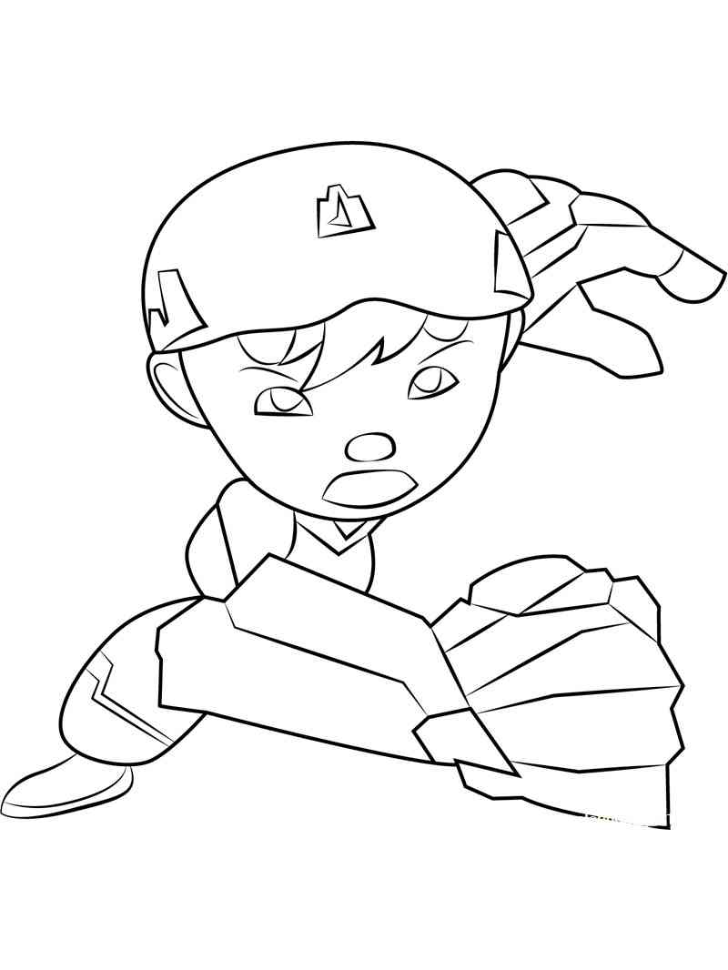 BoBoiBoy coloring pages. Free printable BoBoiBoy coloring pages