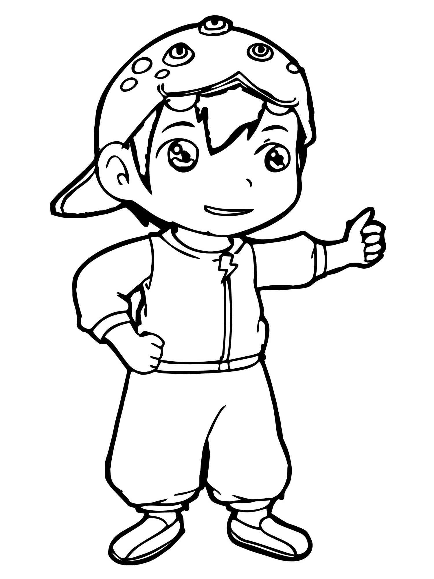 BoBoiBoy coloring pages. Free printable BoBoiBoy coloring pages