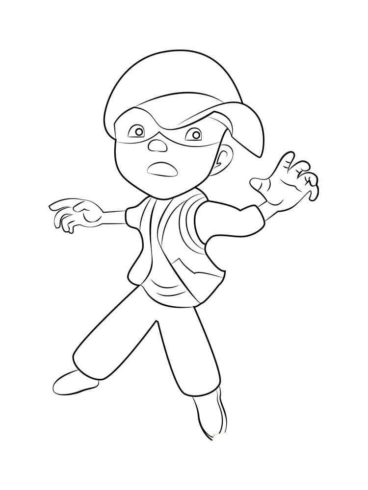 BoBoiBoy coloring pages