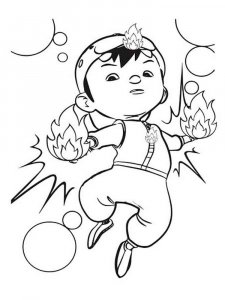 BoBoiBoy coloring page 2 - Free printable