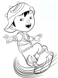 BoBoiBoy coloring page 8 - Free printable