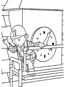 Bob the Builder coloring page 23 - Free printable