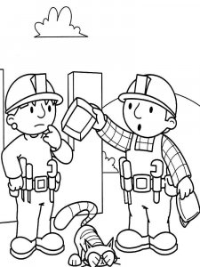 Bob the Builder coloring page 25 - Free printable