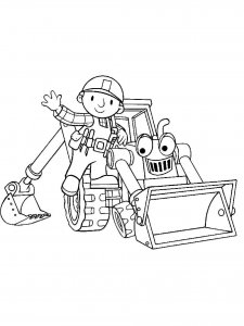 Bob the Builder coloring page 59 - Free printable