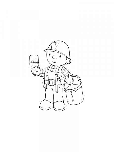 Bob the Builder coloring pages