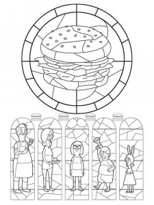 Bob's Burgers coloring page 18 - Free printable