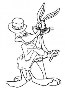 Bugs Bunny coloring page 11 - Free printable