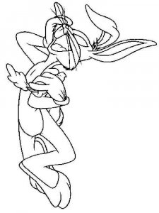 Bugs Bunny coloring page 17 - Free printable