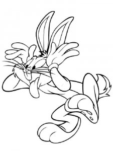 Bugs Bunny coloring page 21 - Free printable
