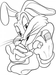 Bugs Bunny coloring page 23 - Free printable