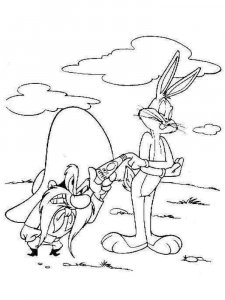 Bugs Bunny coloring page 27 - Free printable