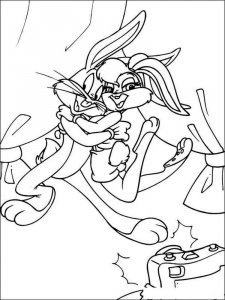 Bugs Bunny coloring page 5 - Free printable