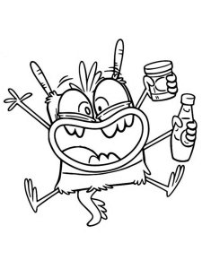 Bunsen Is a Beast coloring page 9 - Free printable