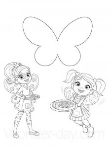 Butterbean's Cafe coloring page 13 - Free printable