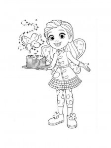 Butterbean's Cafe coloring page 18 - Free printable