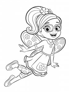 Butterbean's Cafe coloring page 3 - Free printable