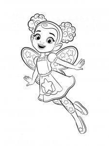 Butterbean's Cafe coloring page 6 - Free printable