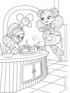 Butterbean's Cafe coloring page 8 - Free printable