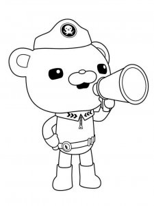 Captain Barnacles coloring page 7 - Free printable