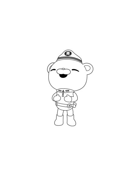 Captain Barnacles coloring pages