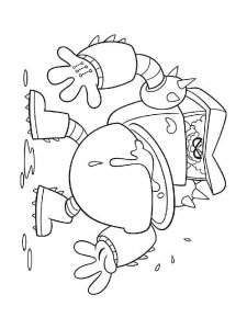 Captain Underpants coloring page 11 - Free printable