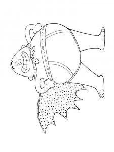Captain Underpants coloring page 15 - Free printable