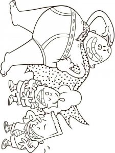Captain Underpants coloring page 2 - Free printable