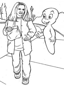 Casper coloring page 11 - Free printable