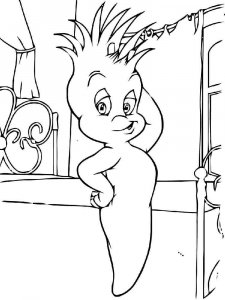 Casper coloring page 14 - Free printable