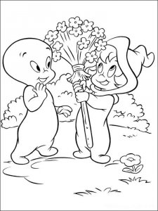 Casper coloring page 8 - Free printable