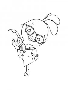 Chicken Little coloring page 1 - Free printable