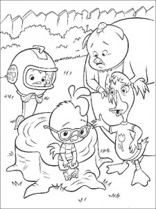 Chicken Little coloring page 2 - Free printable