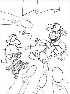 Chicken Little coloring page 8 - Free printable