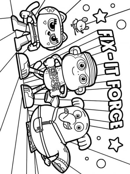 Chico Bon Bon coloring pages