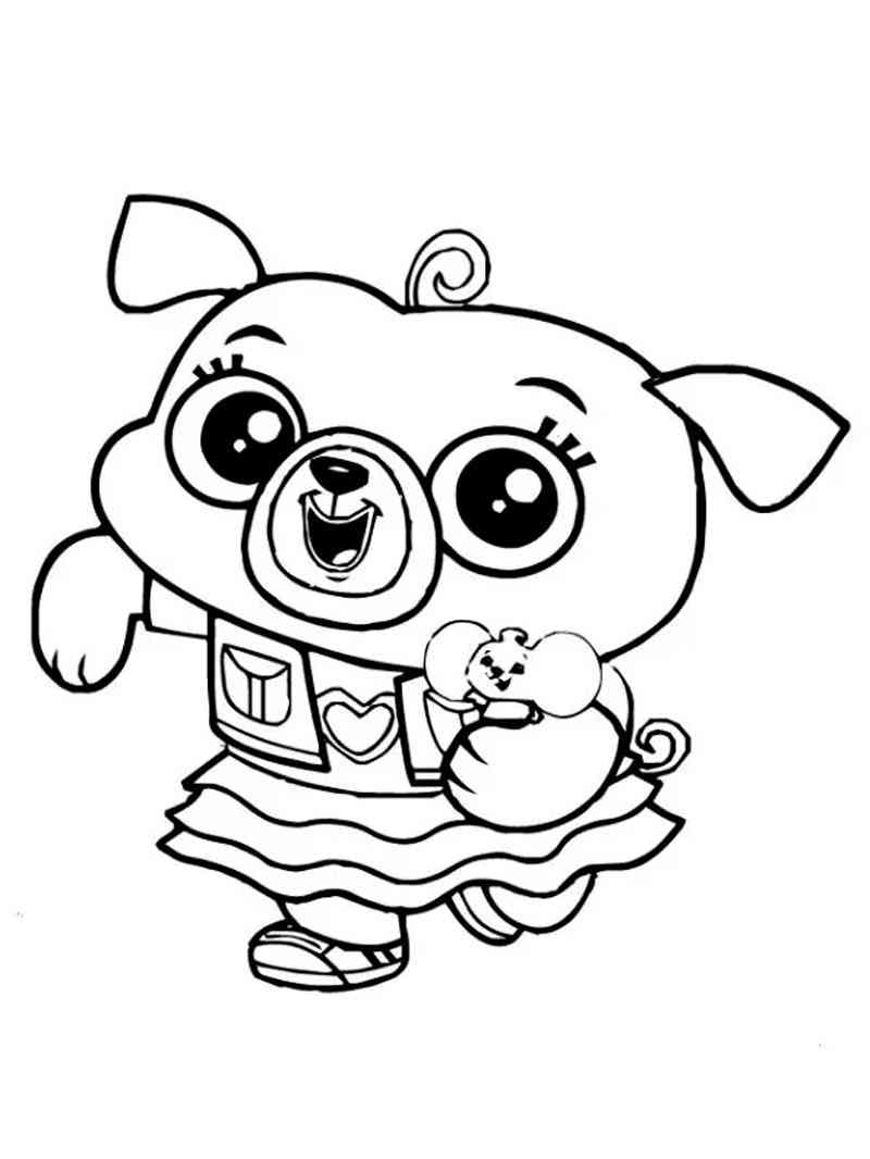 Chip and Potato coloring pages