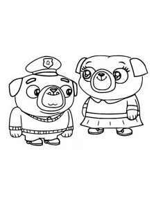 Chip and Potato coloring page 10 - Free printable