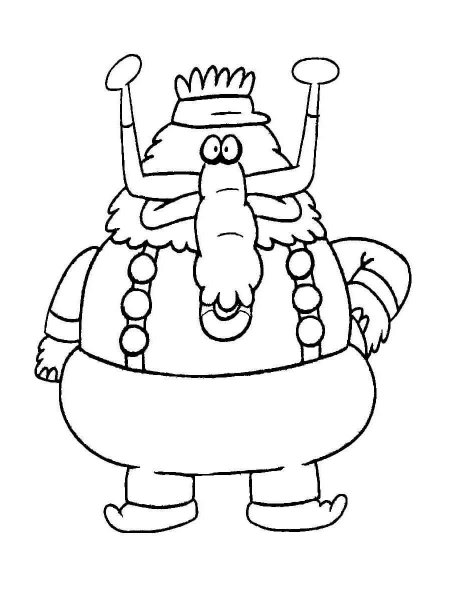 Chowder coloring pages